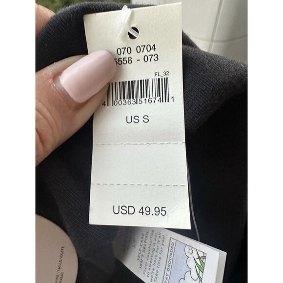 NWT OFFLINE by AERIE OG Foldover High Waisted Super Flare Leggings Black Small - Picture 15 of 16